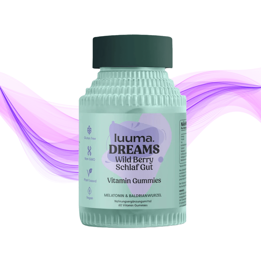 Sofort Schlafen und entspannt aufwachen (30 Stück) - Melantonin & Magnesium Gummies