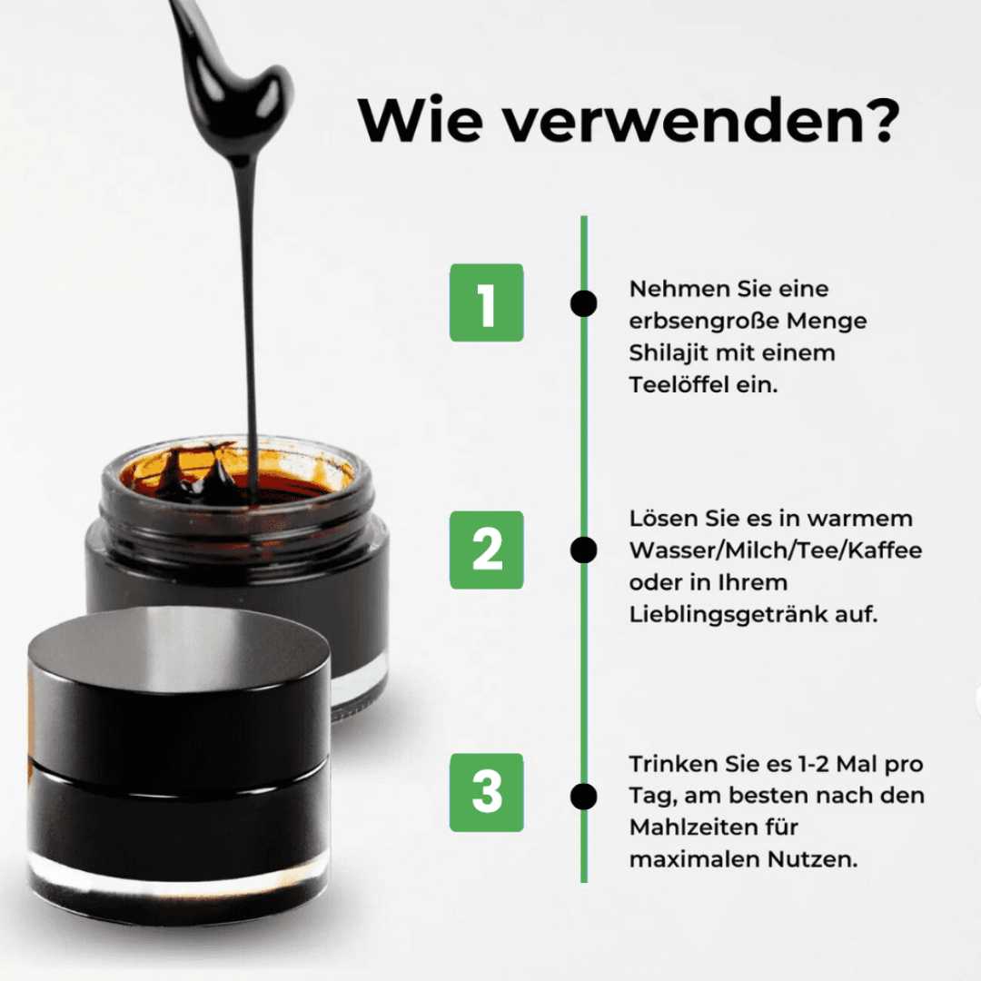 100% natürliches Himalaya Shilajit